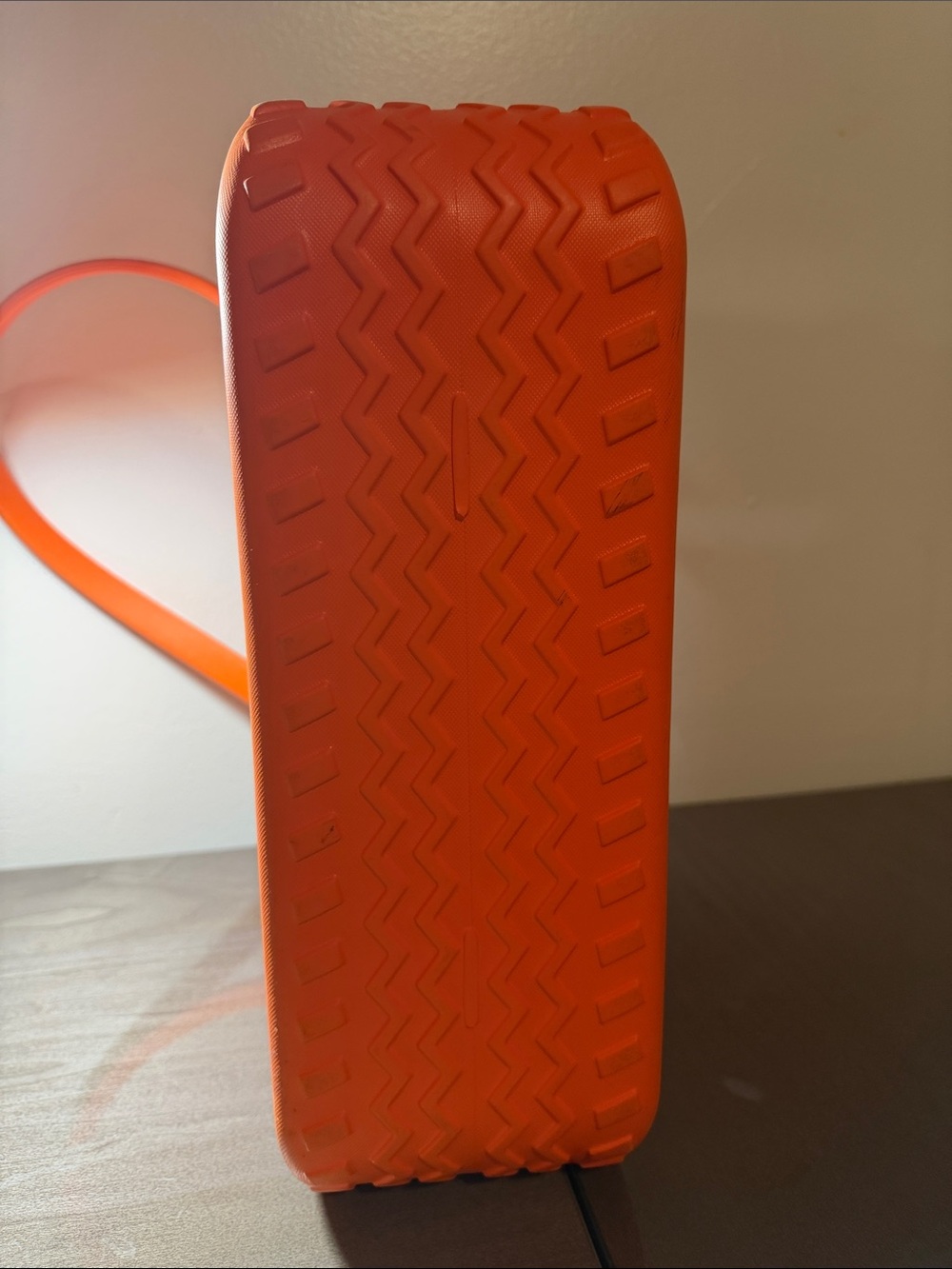BOGG BAG Bright Orange Perforated Tote w/ FREE scrub life charm for bag - Picture 5 of 9
